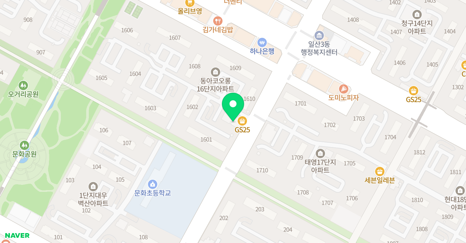 어린화가 미술교습소 위치