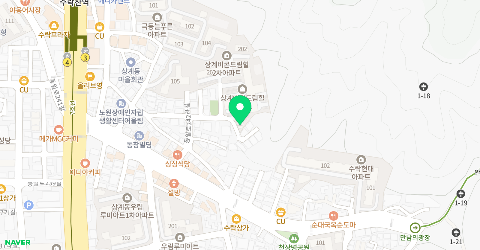 푸른꿈 음악교습소 위치
