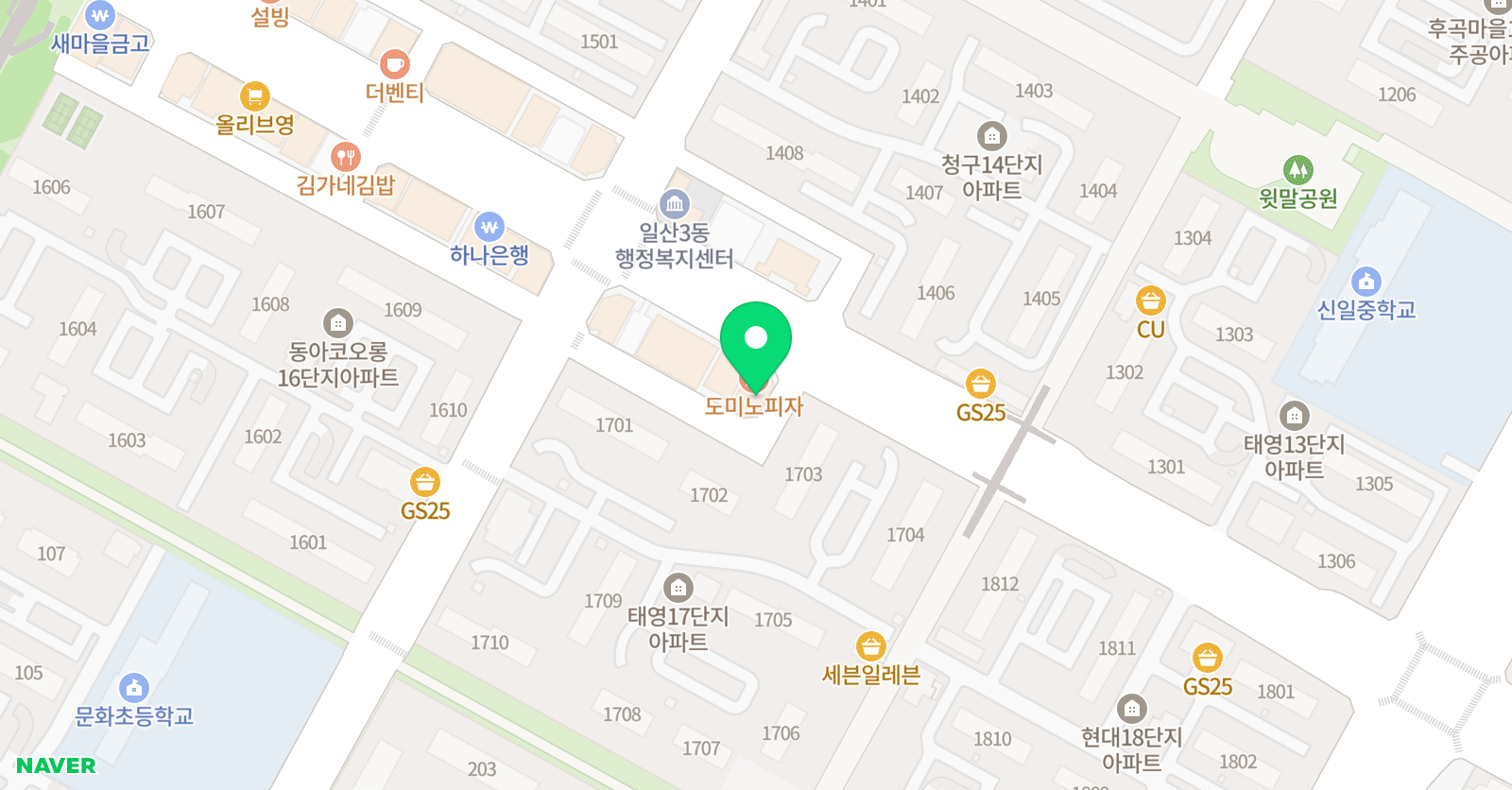 와와 학습코칭학원 후곡점 위치