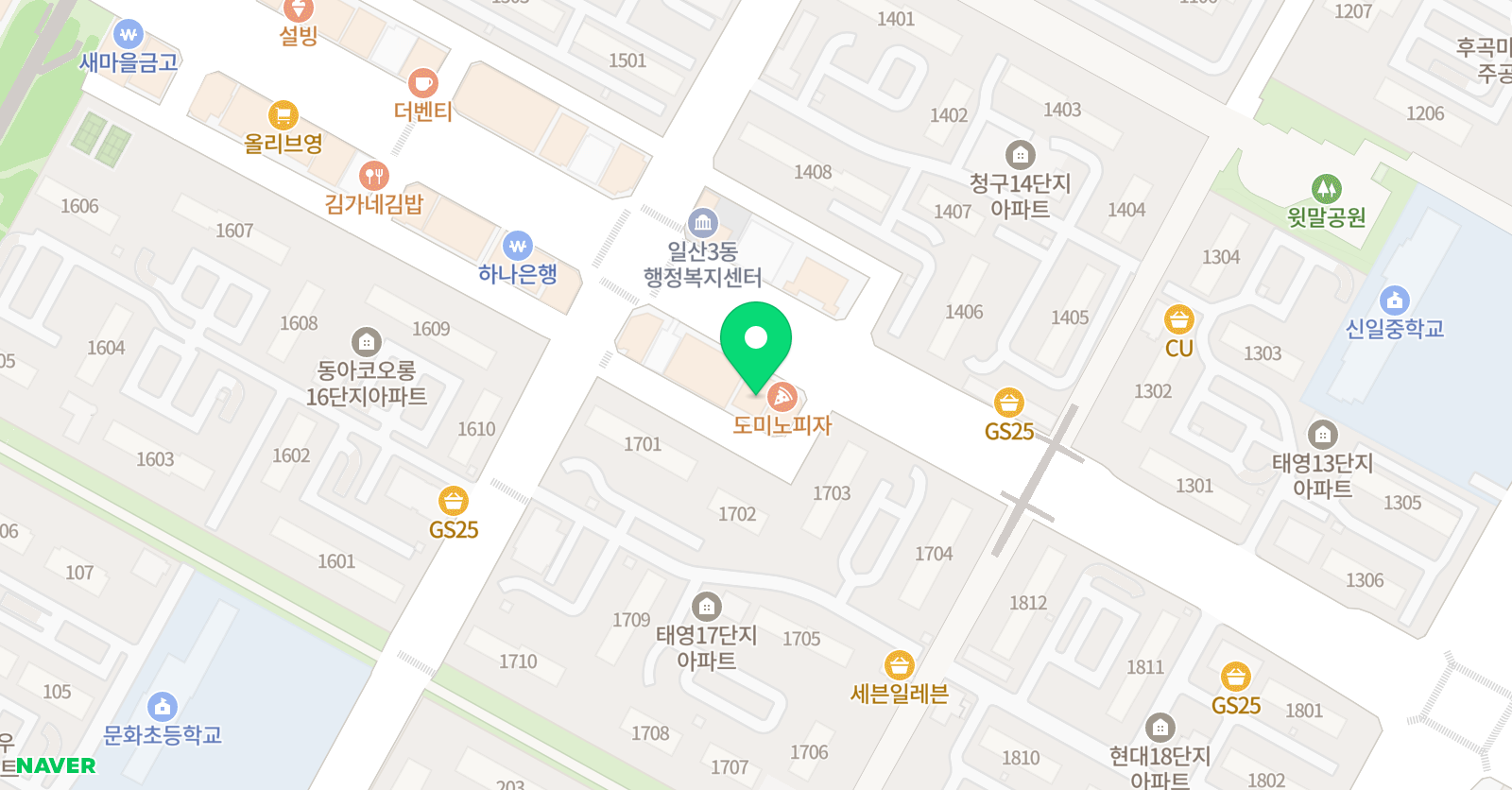 박한나 국어학원 2관 위치