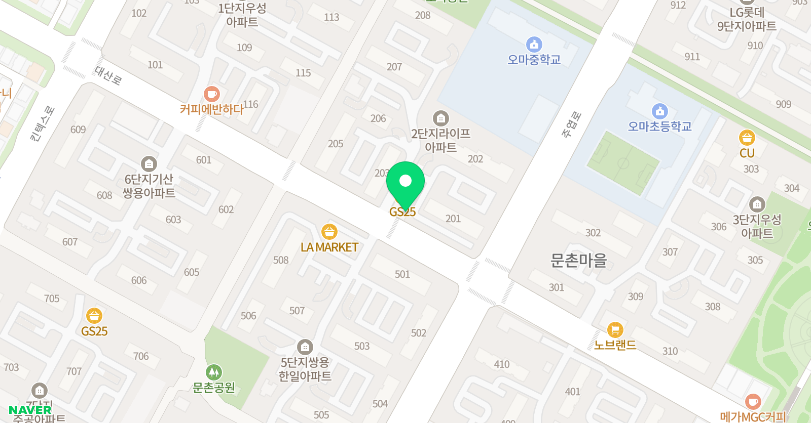 에스플러스 매쓰수학교습소 위치