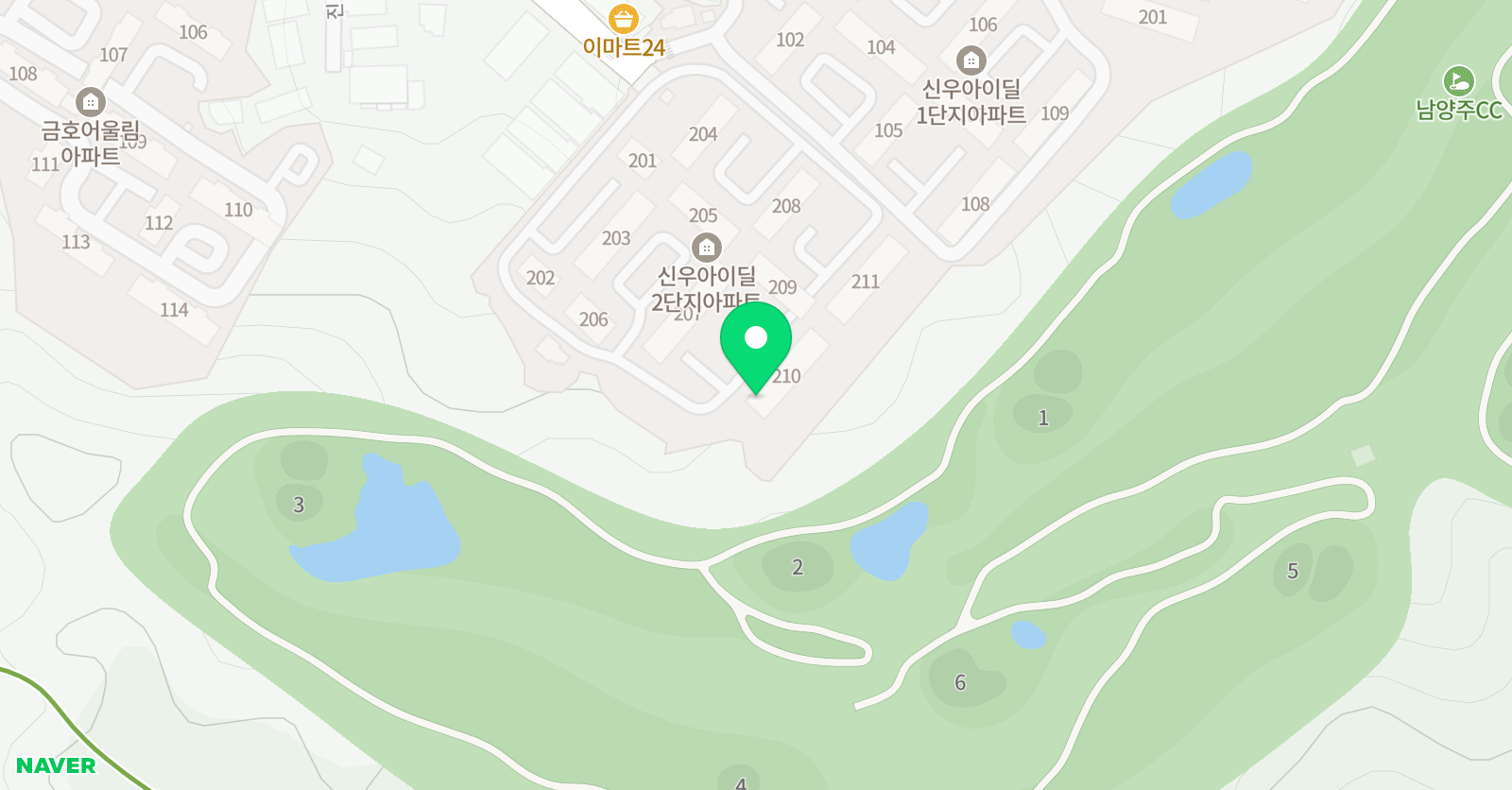 푸르넷 공부방 아이비점 위치