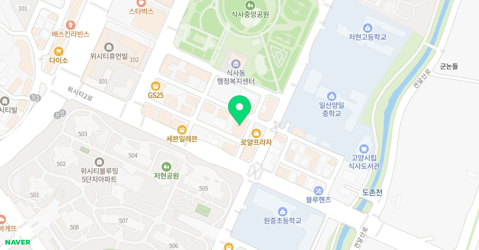 슈필라움 음악학원 위치