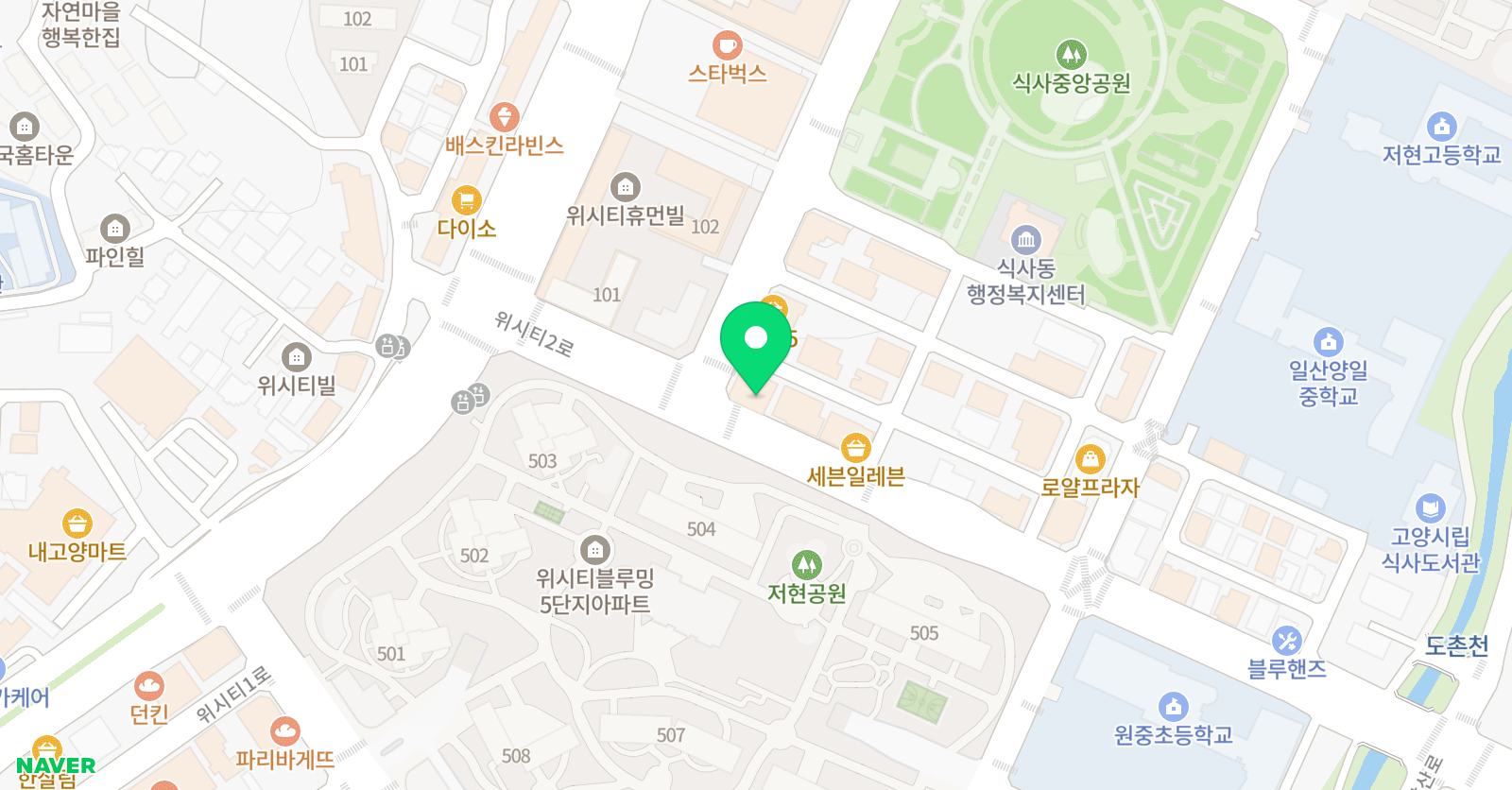 프로바 어학원 위치