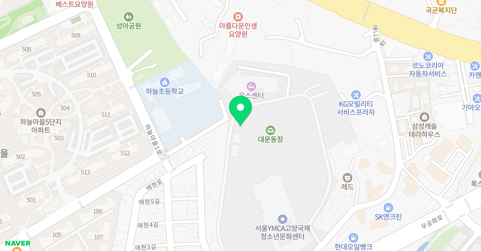 파리생제르맹 유소년 축구교실 위치
