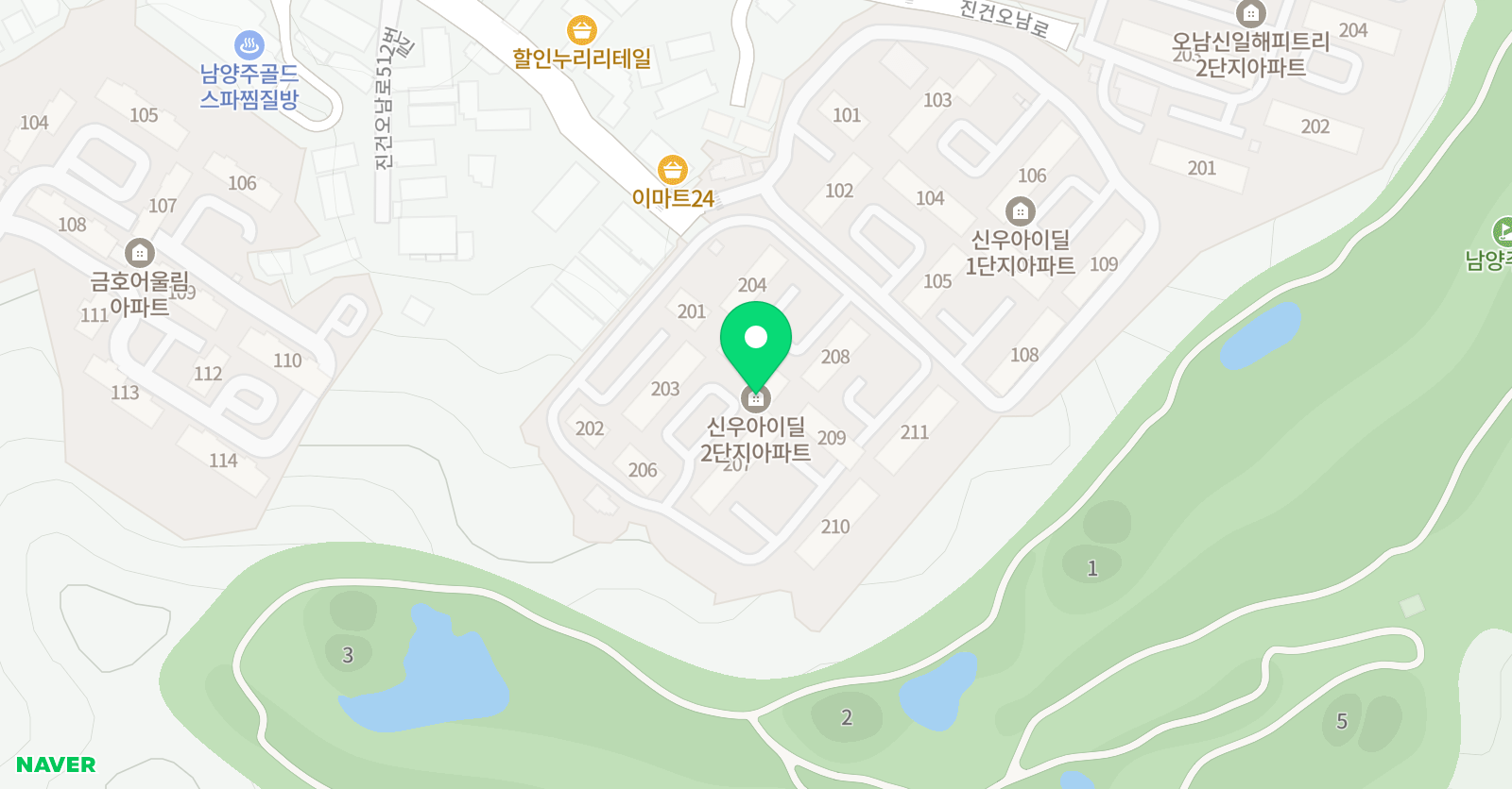 지혜로운 영어 위치