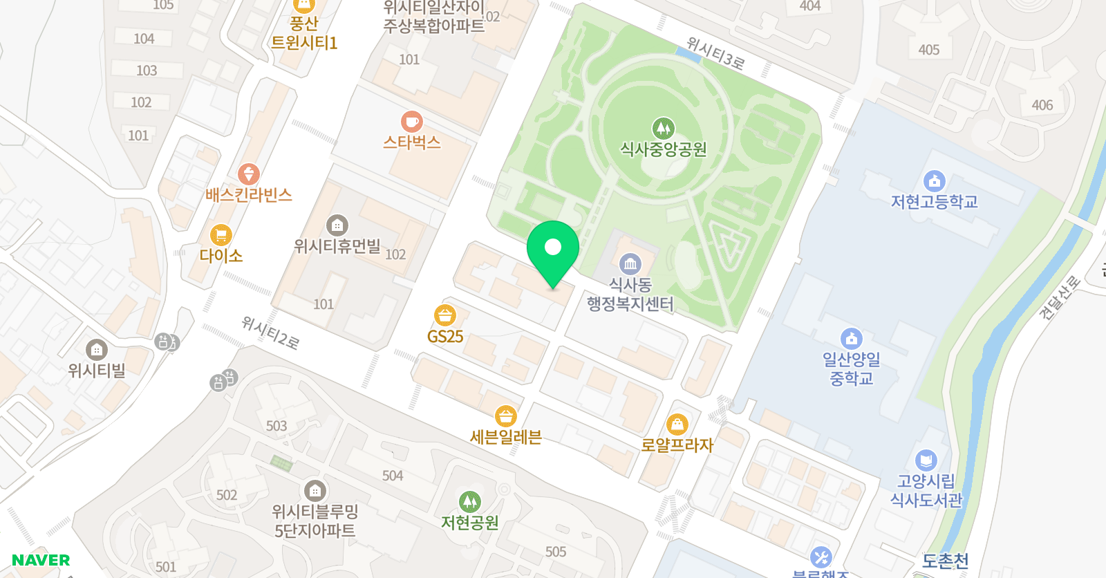 와이매쓰 학원 위치