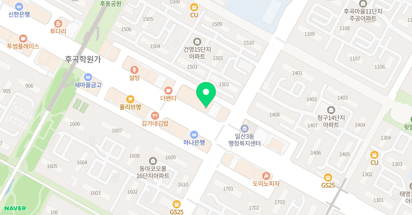 달샘 독서논술 교습소 위치