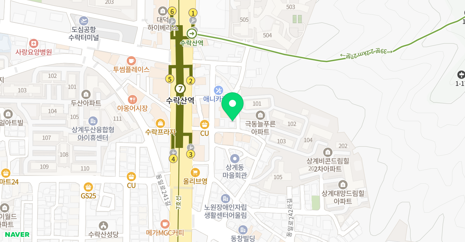 아이리더스쿨 동부사업국 위치