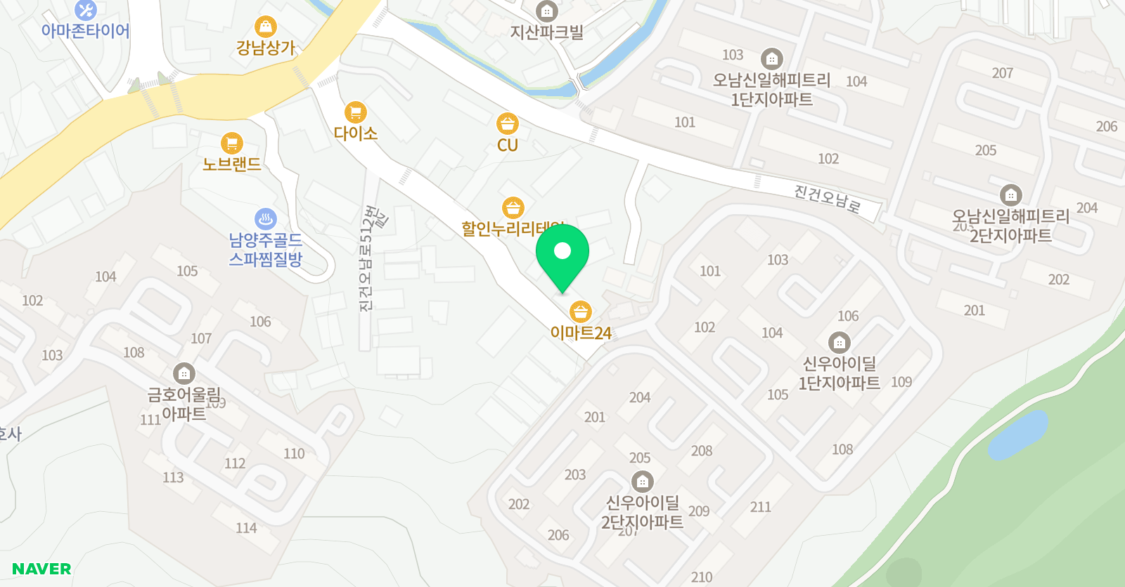 세계로 학원 위치