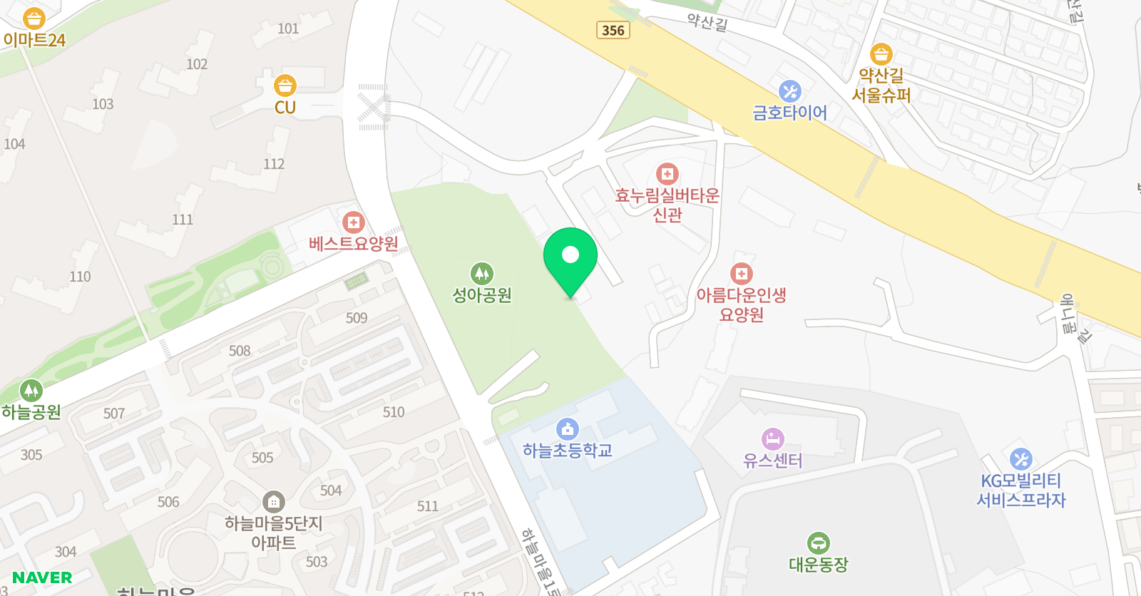 고양주니어 FC 위치