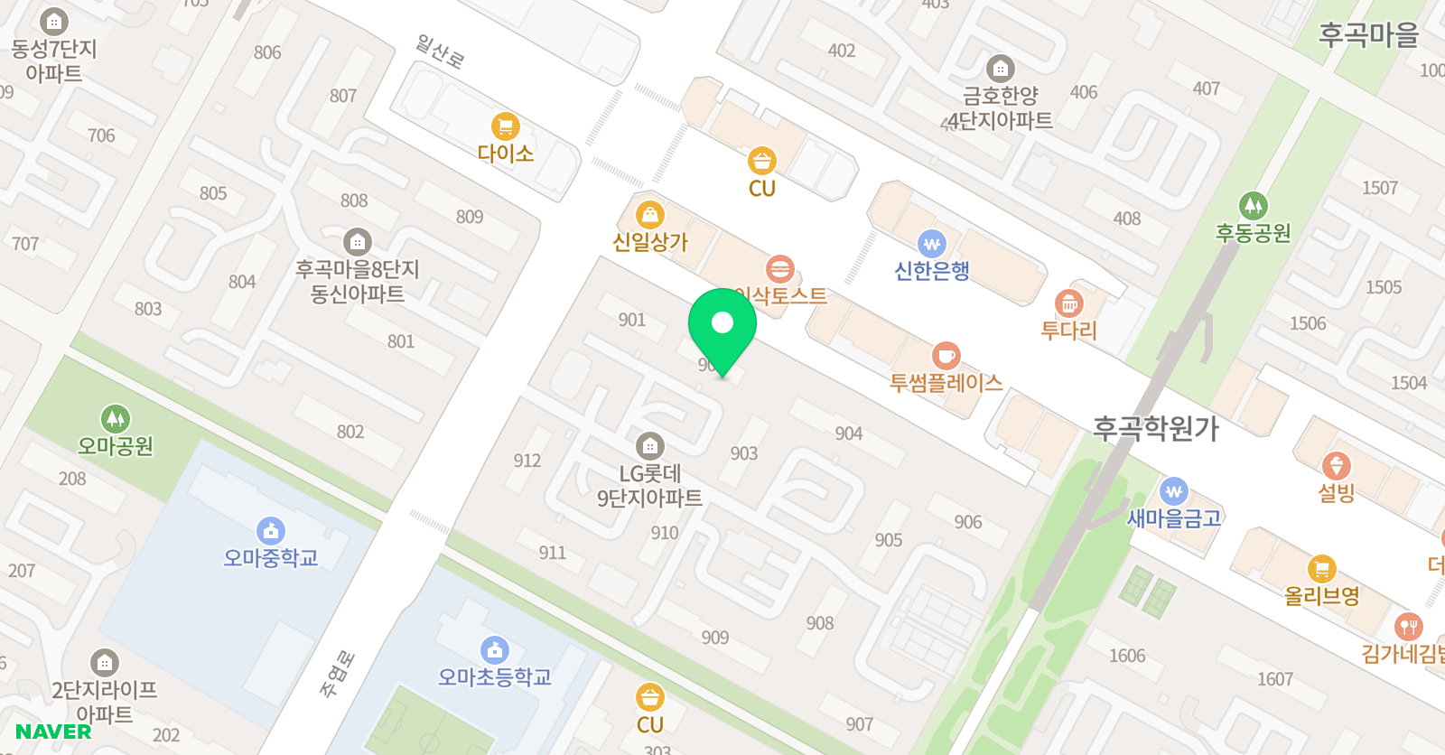 피너클 잉글리쉬 위치