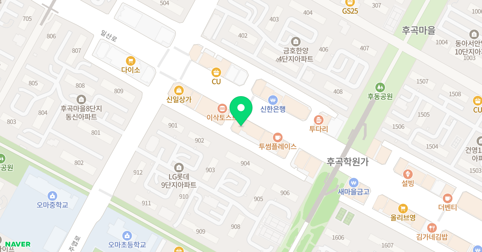 채유 어학원 위치