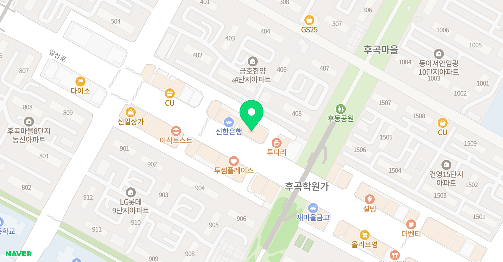 시스템 영어학원 위치