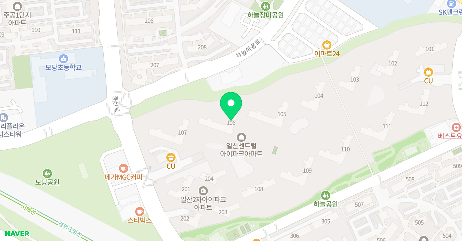 하나잉글리쉬 위치