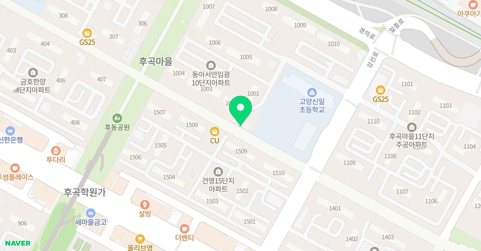 다섯자루의색연필 위치