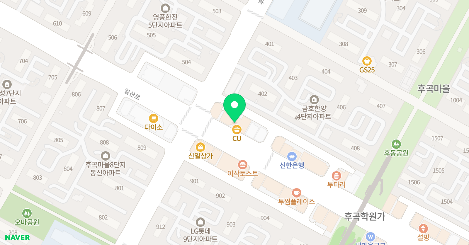 키즈댄스 런앤플레이 위치