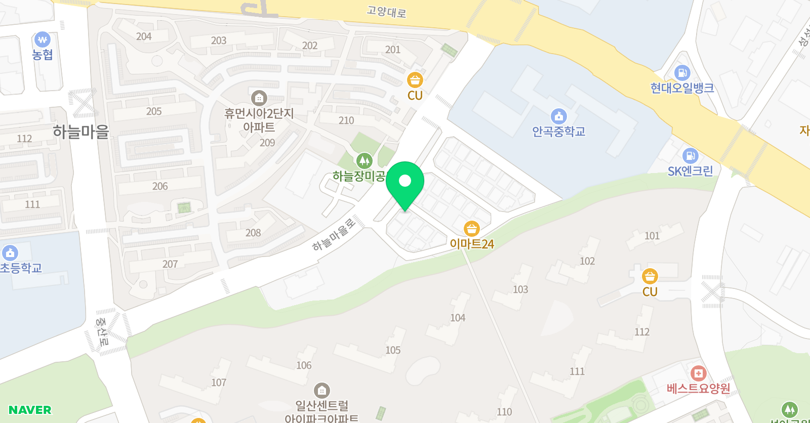 홀릭아트 미술교습소 위치