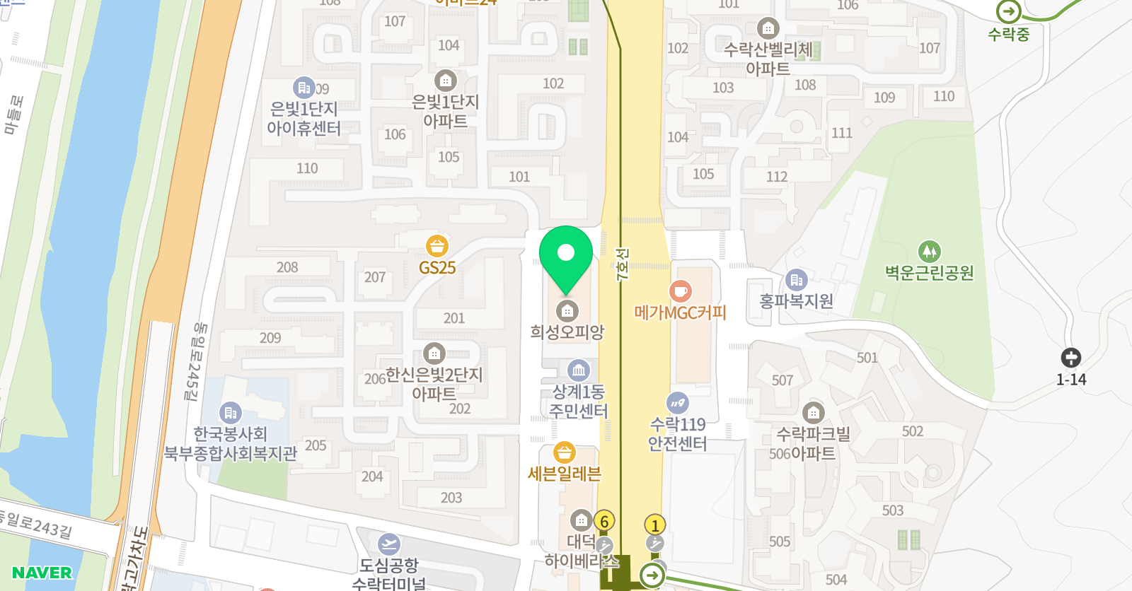 그림마중 미술교습소 위치