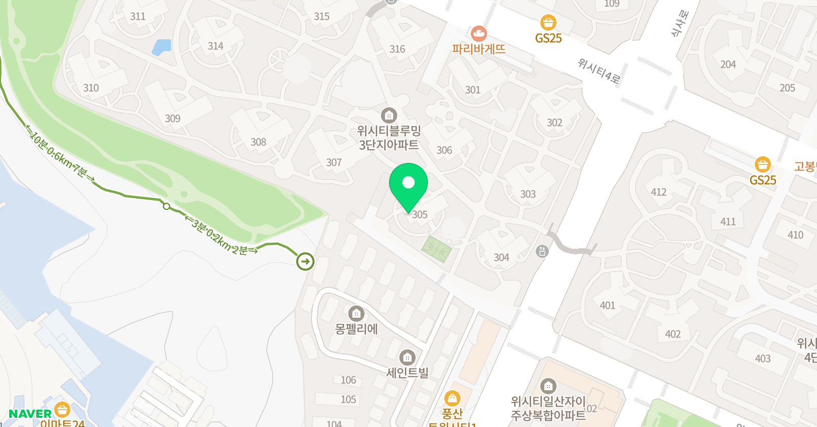 플레이팩토 위시티3단지 교육원 위치