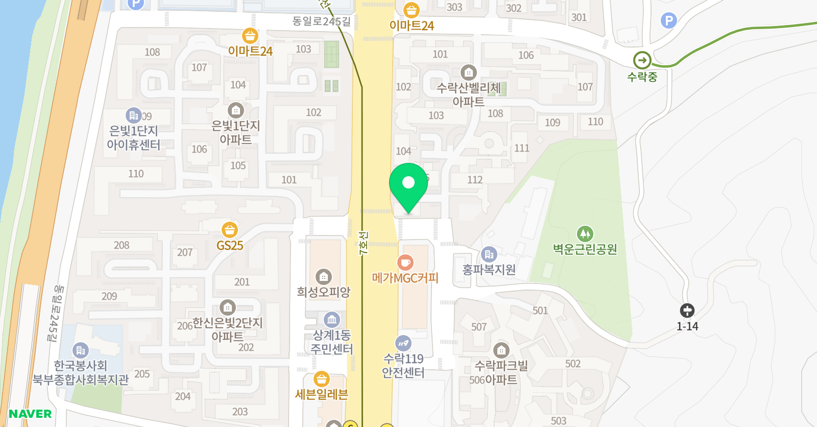제이제이 풋볼클럽 학원 위치