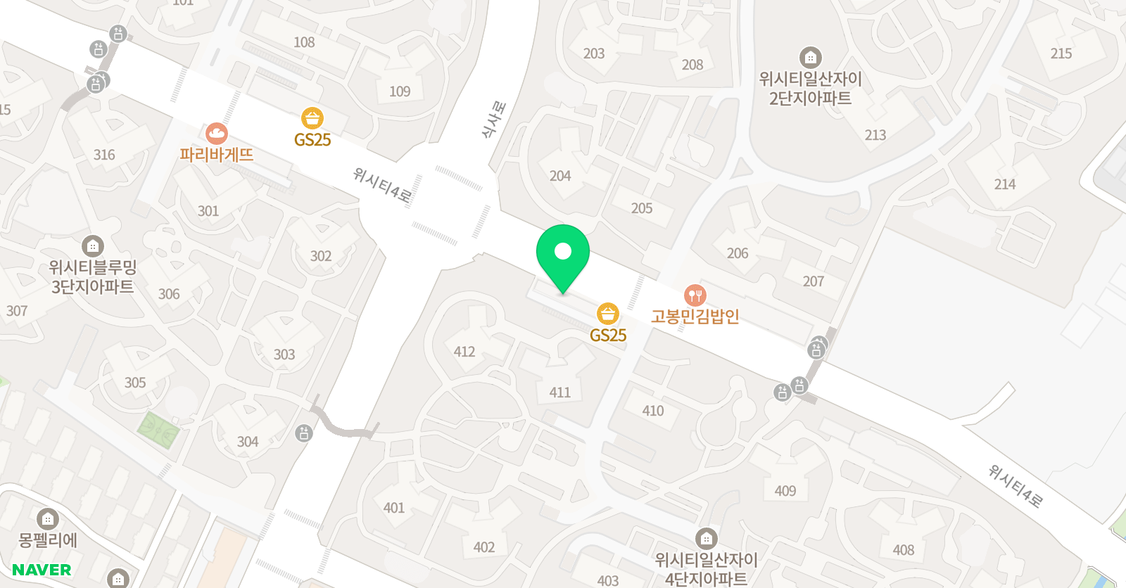 와이비엠스마트 어학원 위치