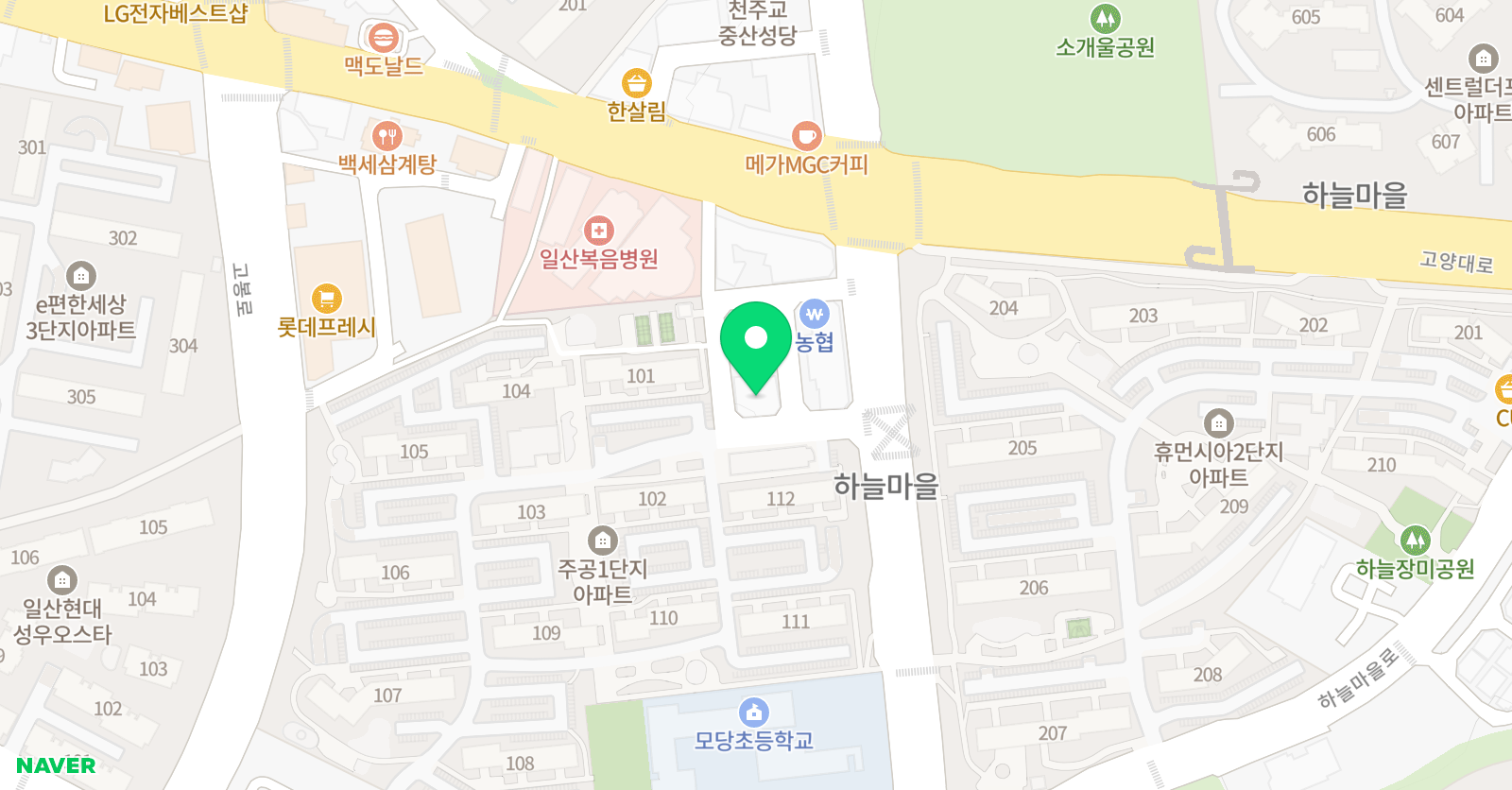 프라임에듀학원 위치