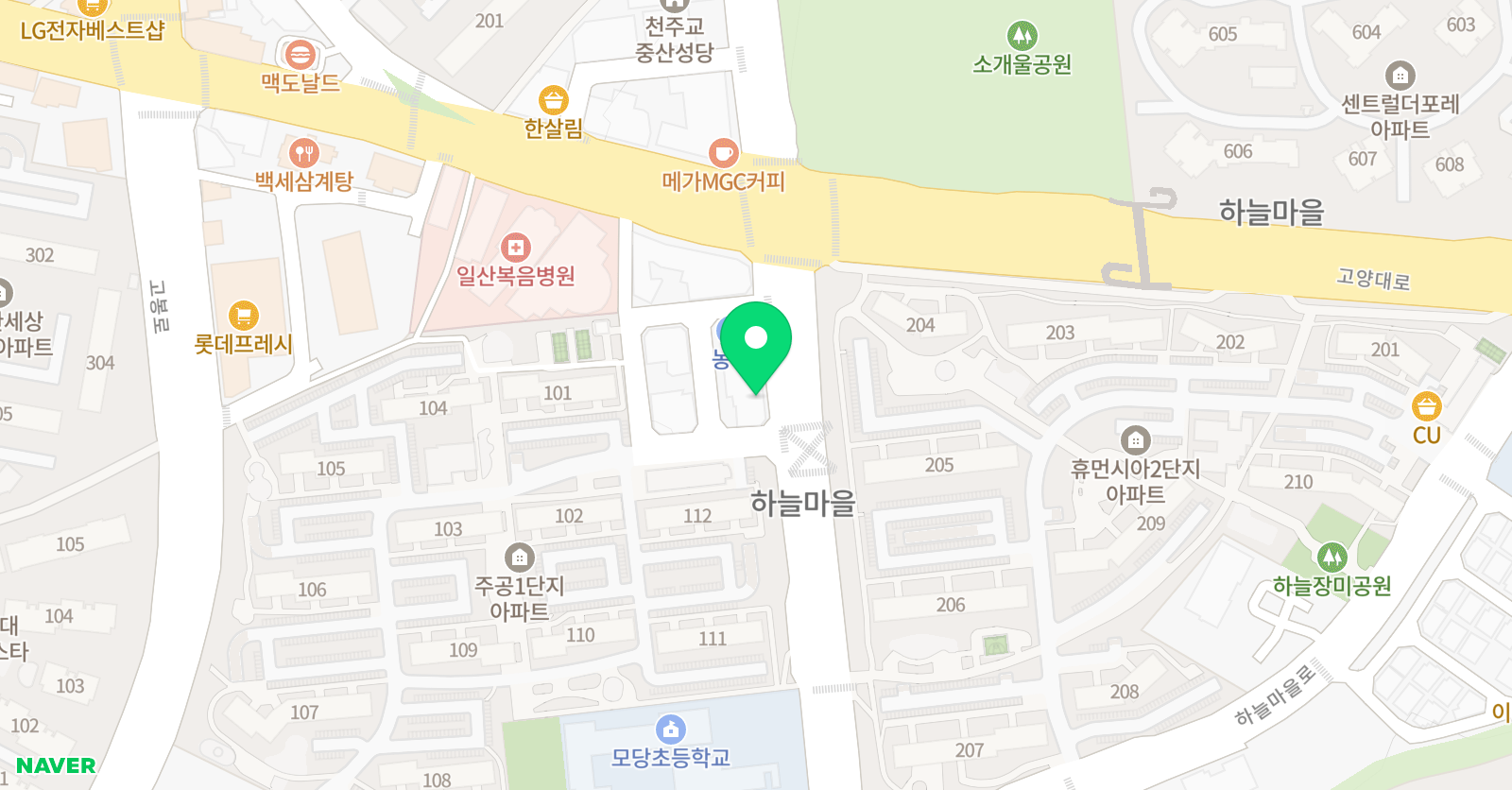 서인 영어학원 위치
