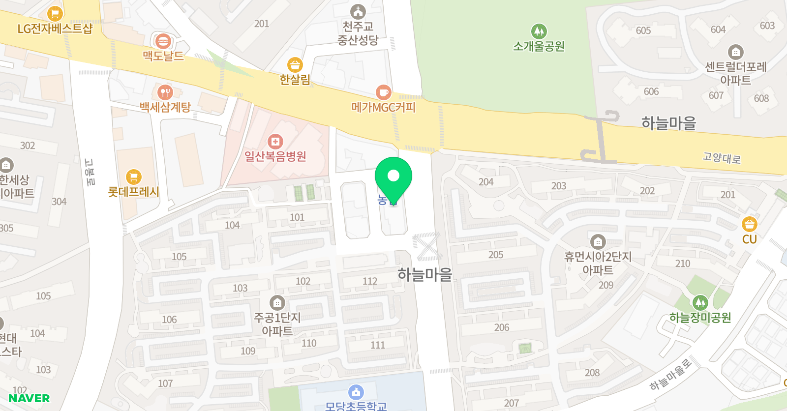 모모 수학학원 위치