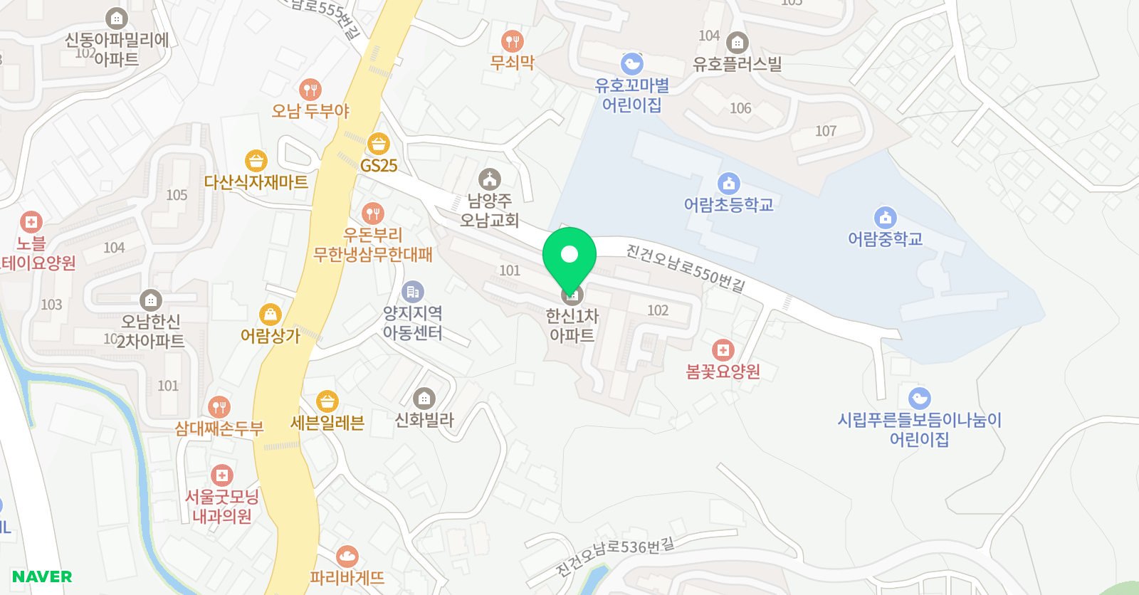 소리숲 피아노 위치