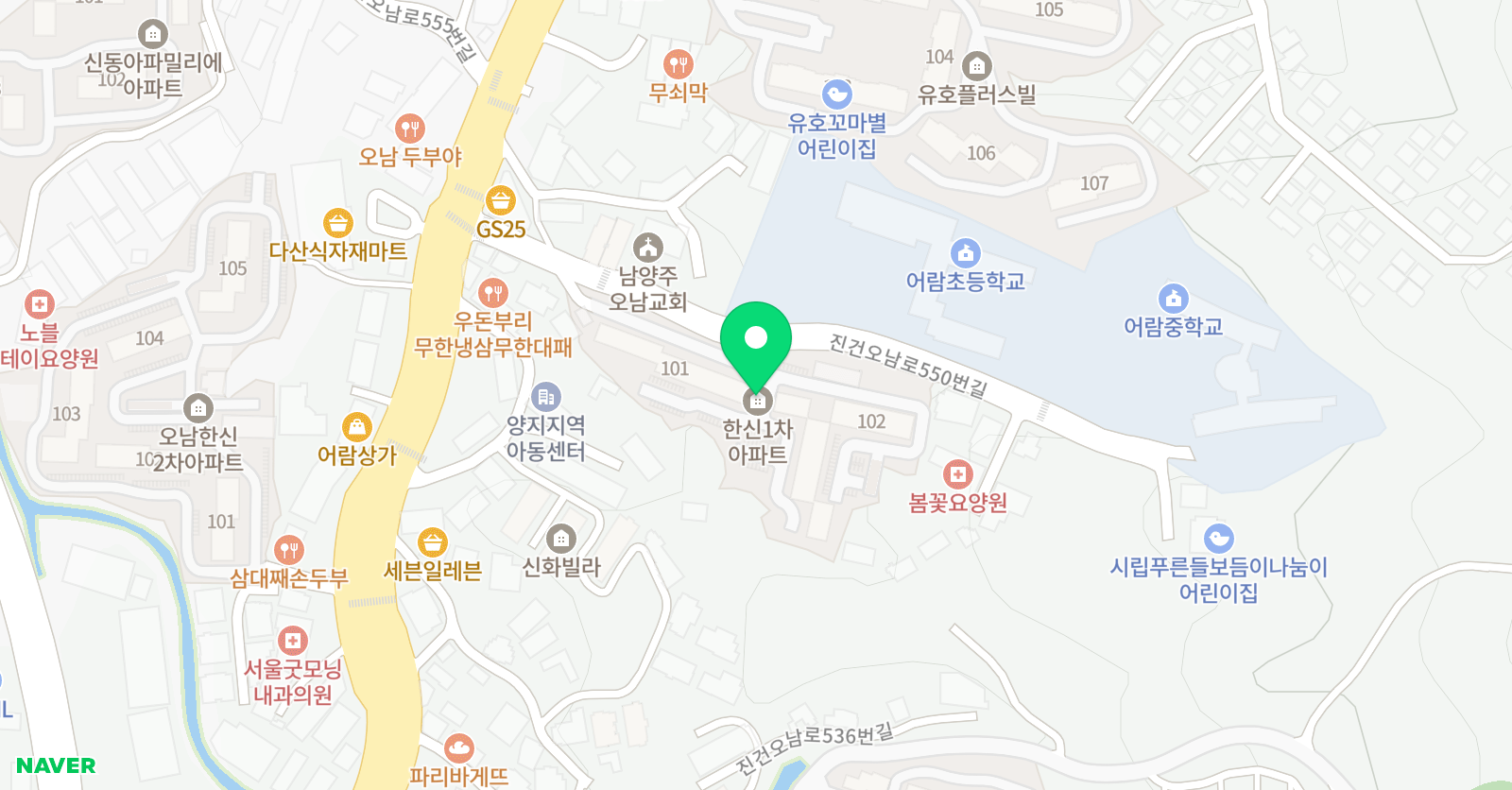 엄쌤 스터디 위치