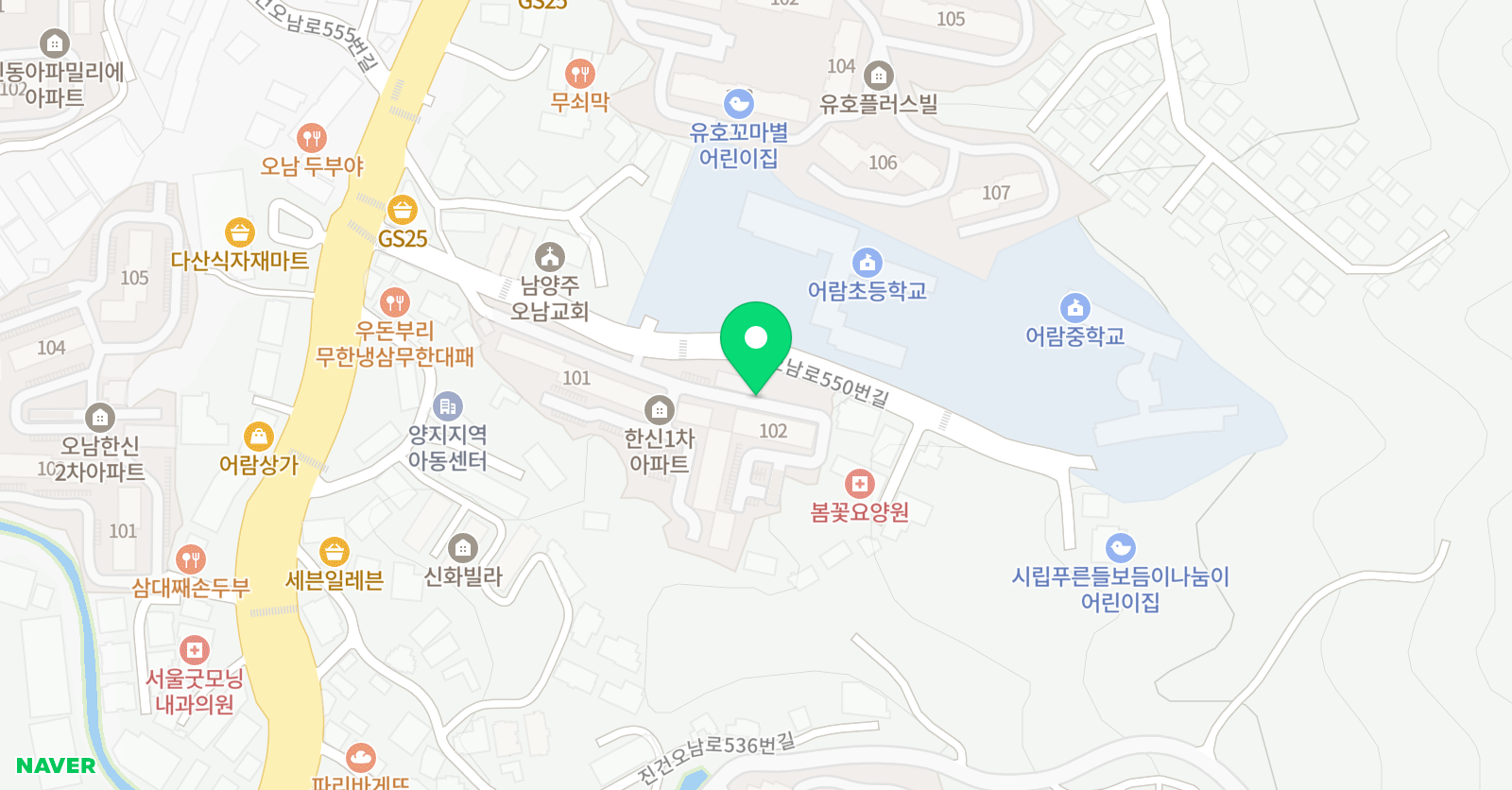 어람 피아노 위치