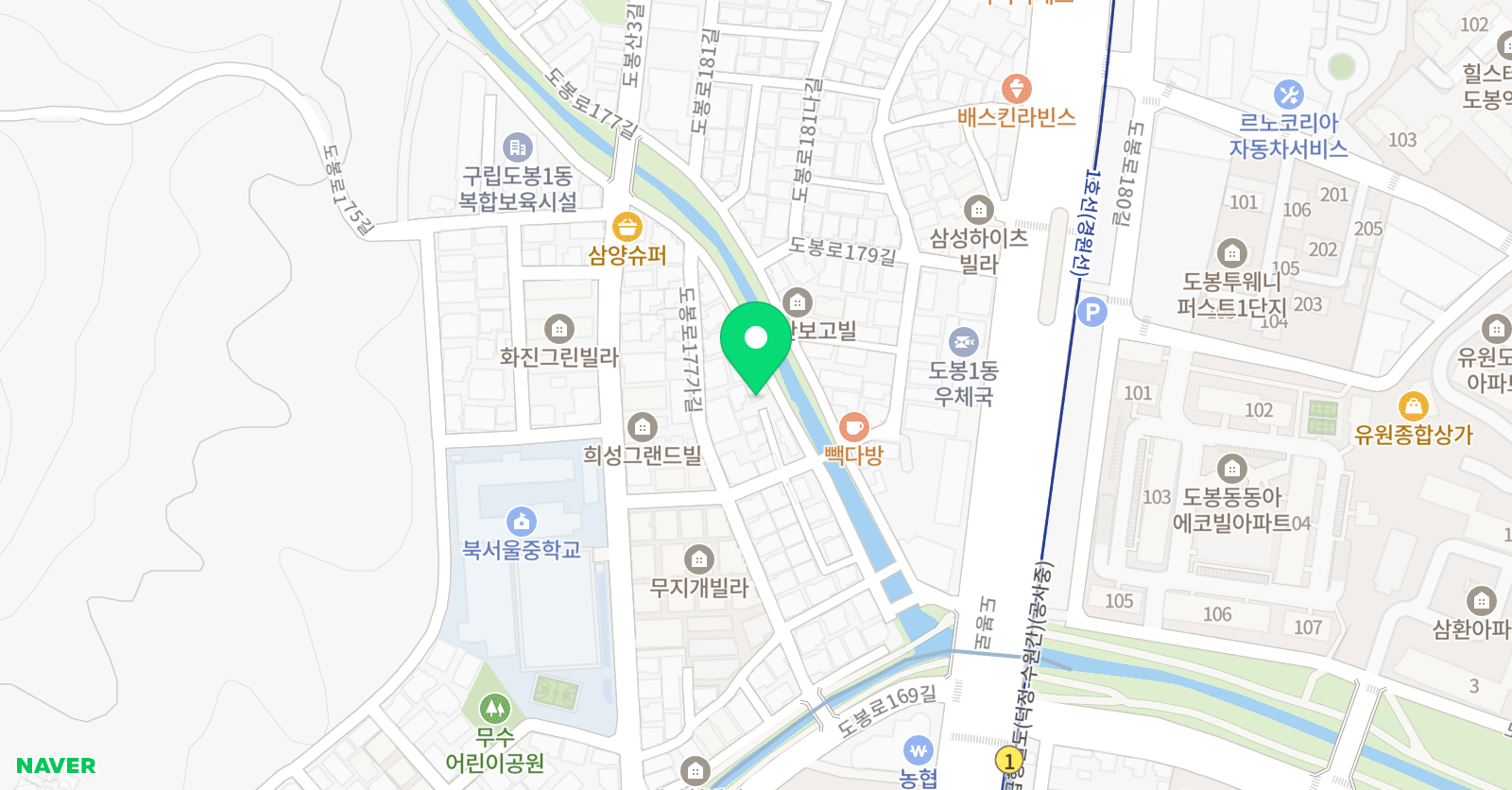 류쌤 수학 위치