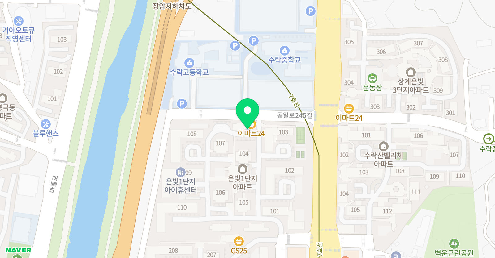 아이다빈치 미술학원 위치