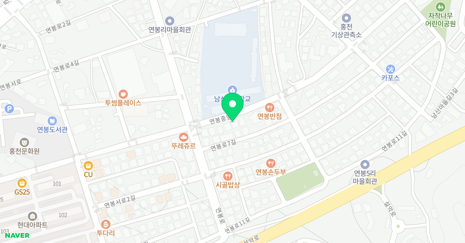 비아트랩 미술학원 위치