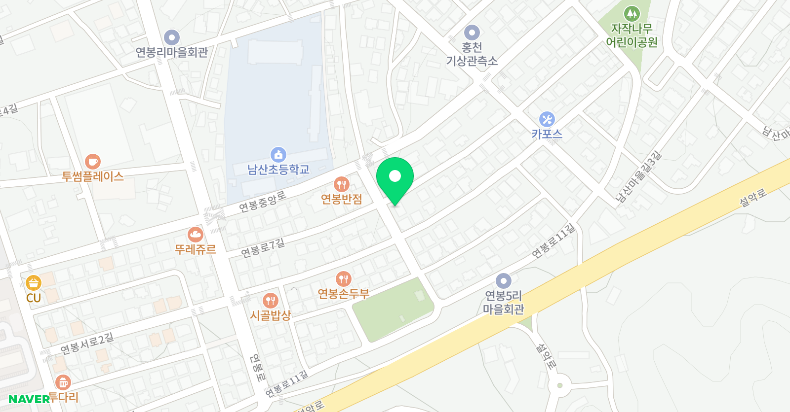 이강영 영어수학학원 위치