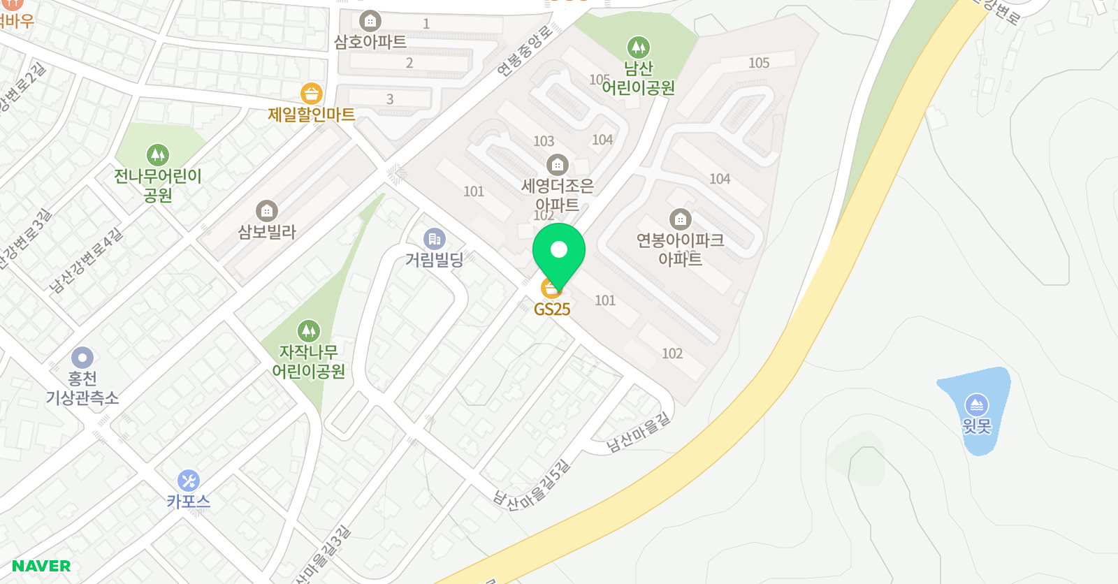 문화센터,혜윰 위치