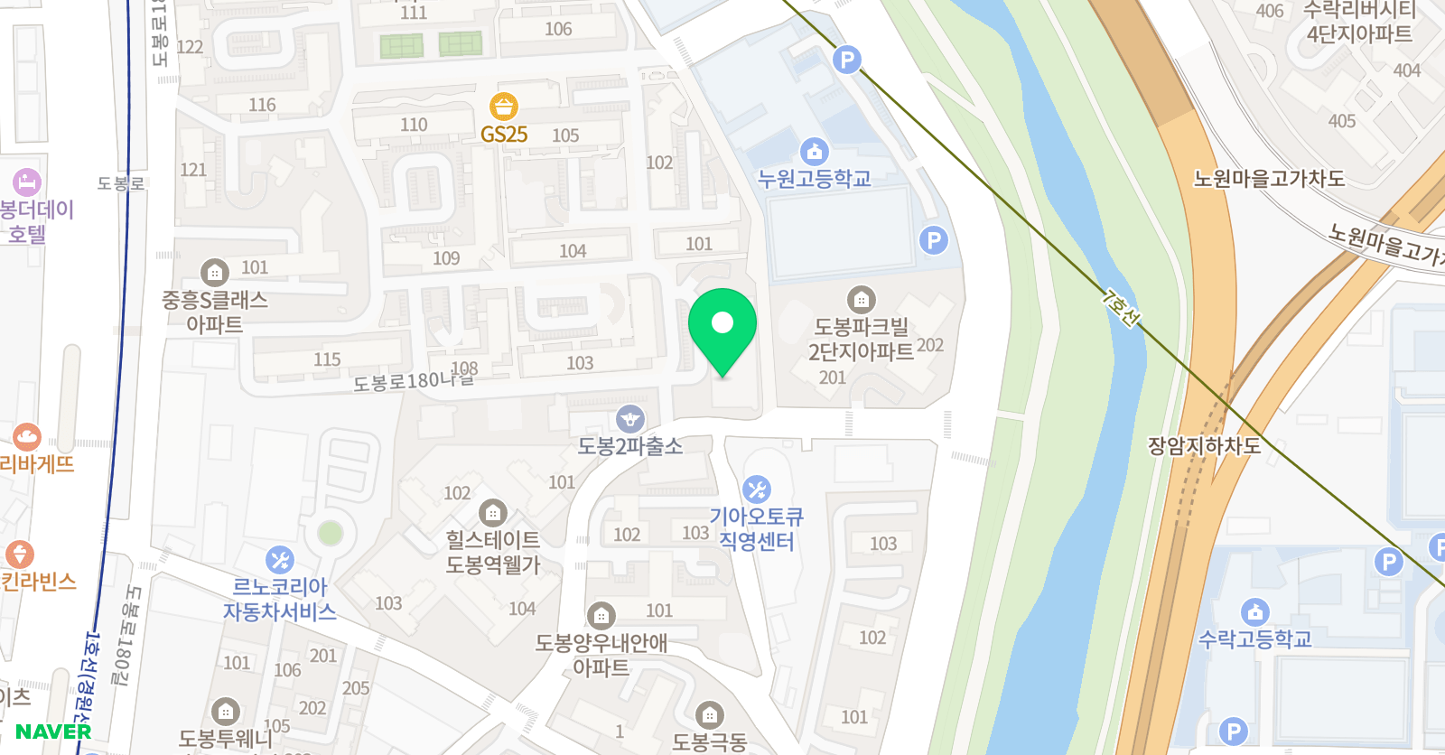잉글리쉬무무 도봉 제1학습관 위치