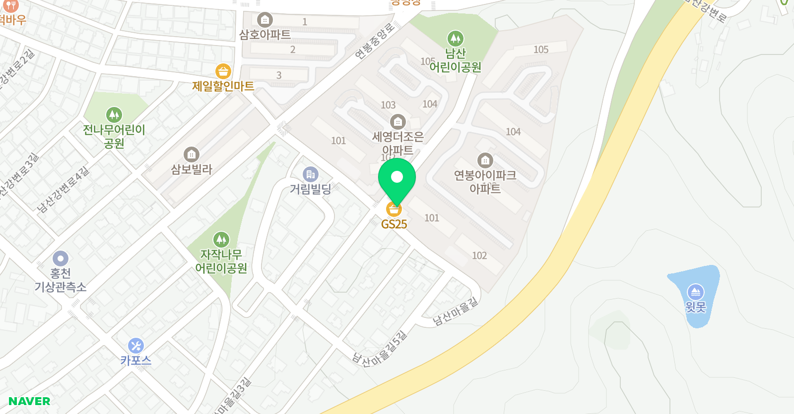 레벨업 수학영어학원 위치