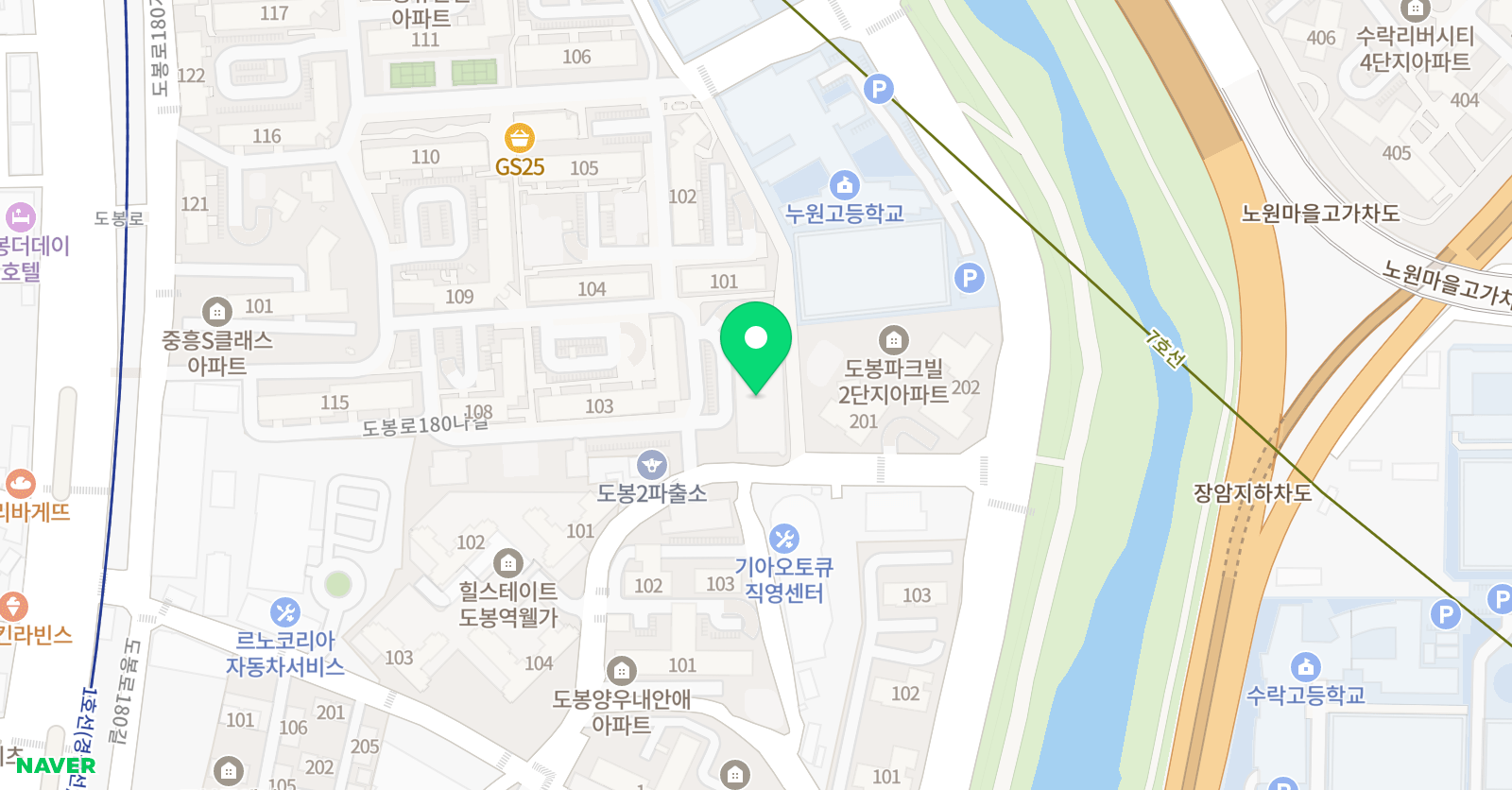 짱쌤 독서논술 교습소 위치