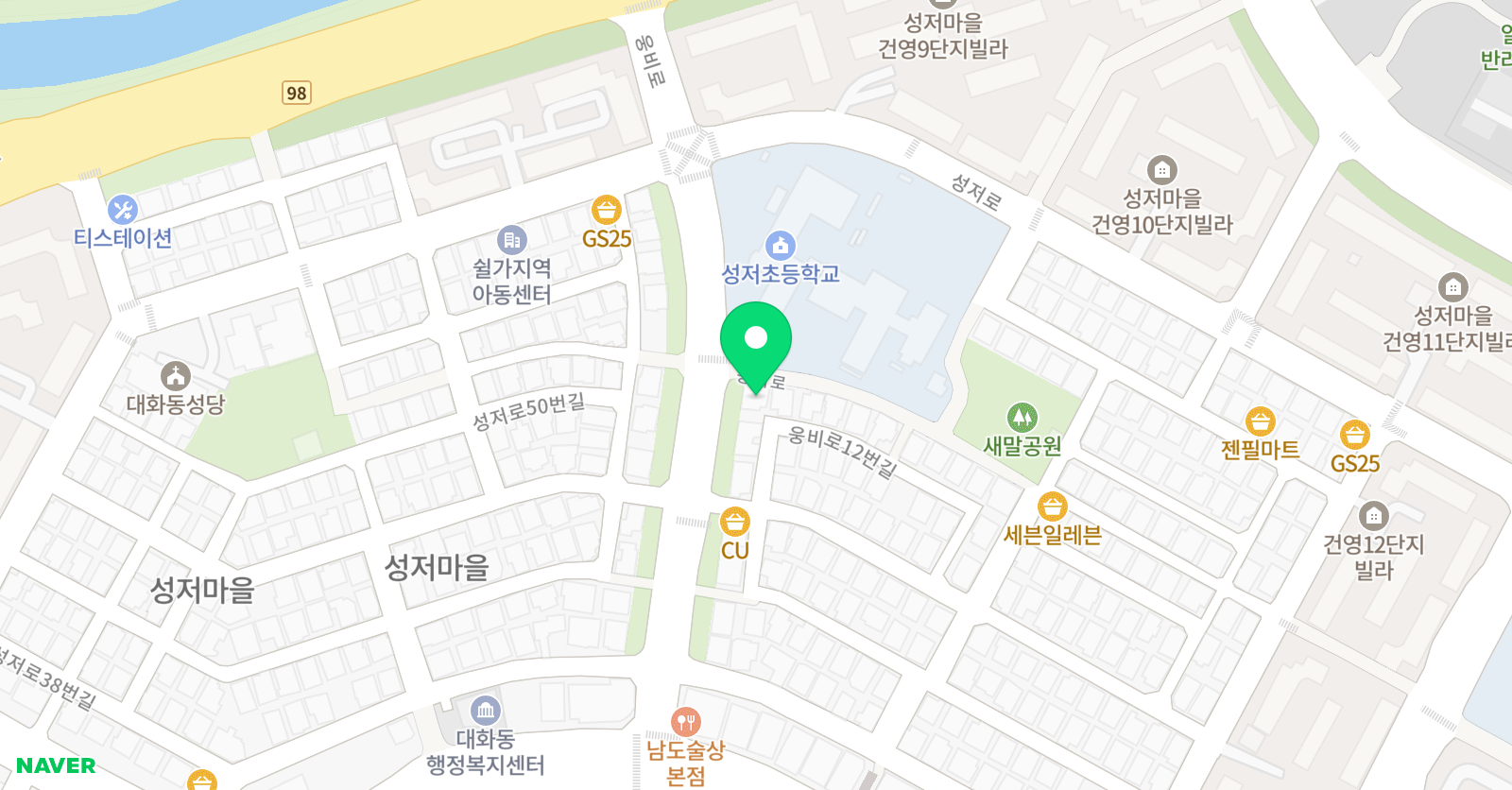 봄날 음악교습소 위치