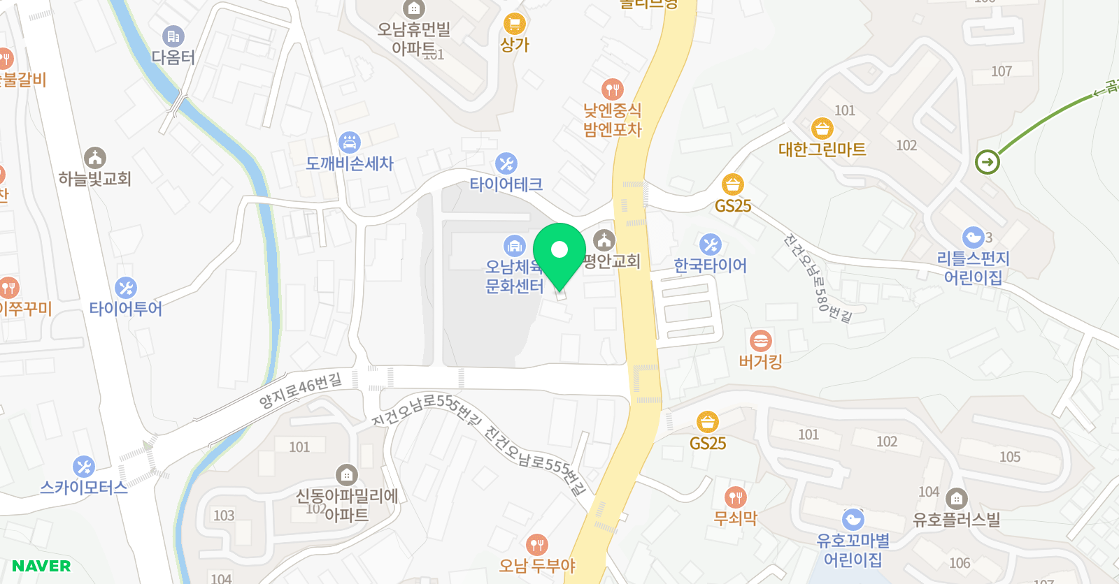 미래연 피아노미술학원 위치