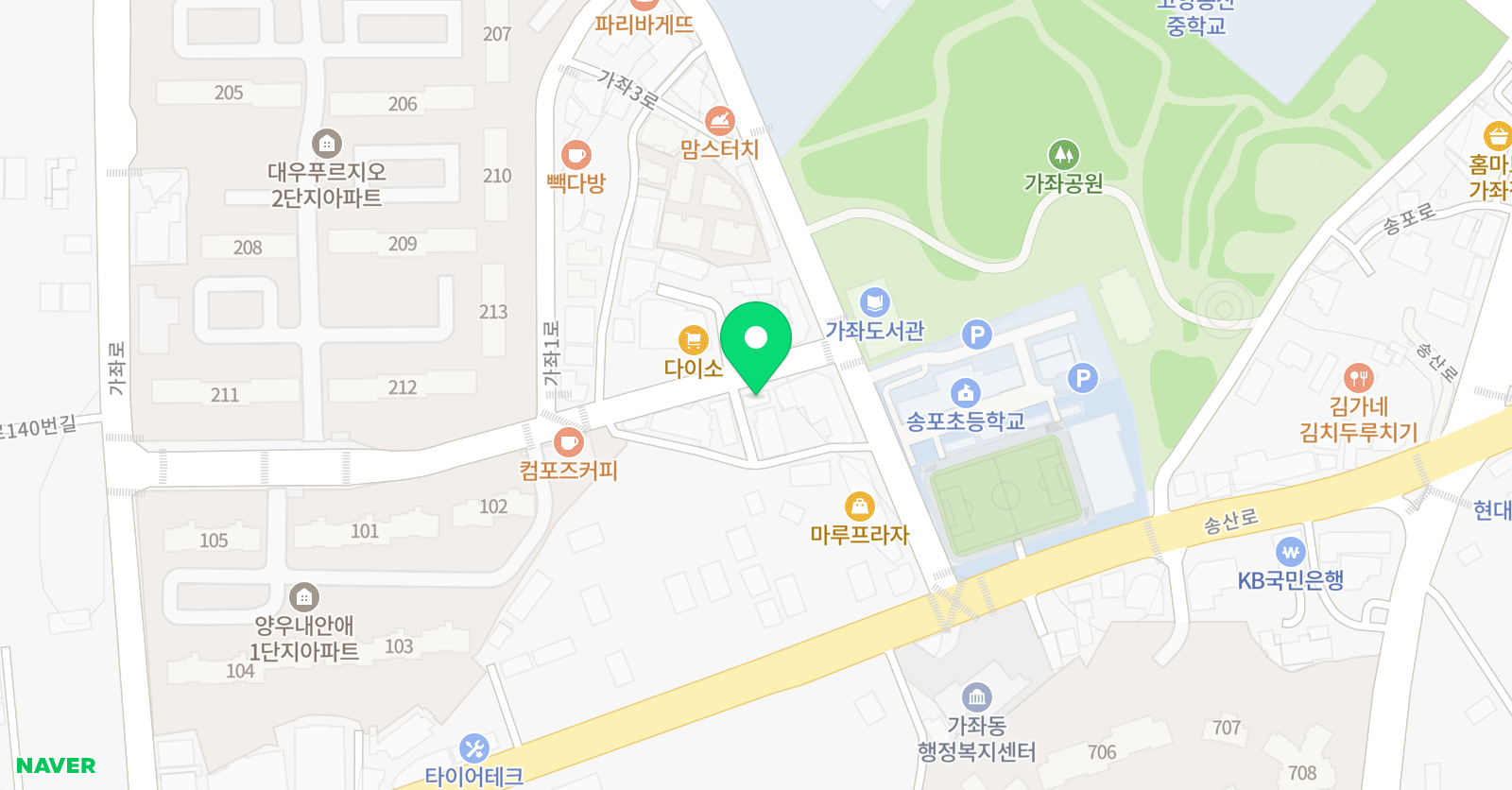 드럼공작소 위치