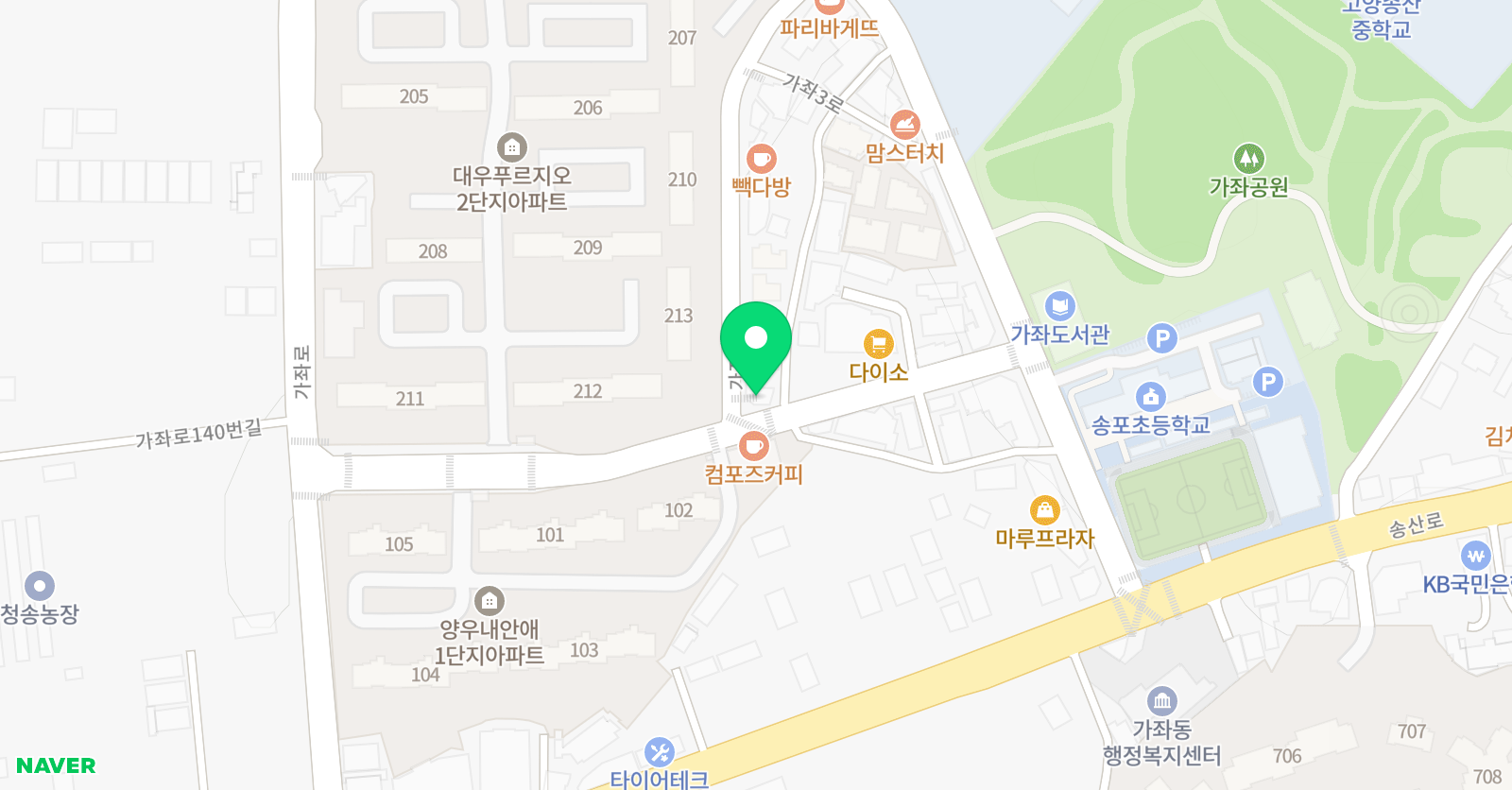 이제이메타 영수학원 위치