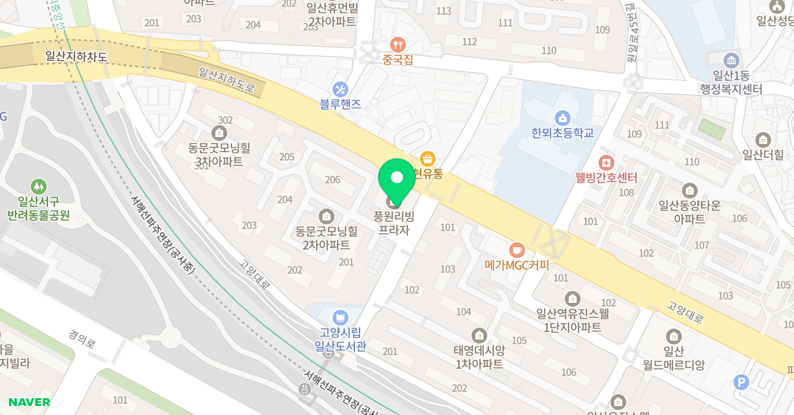 이화나래 피아노 위치
