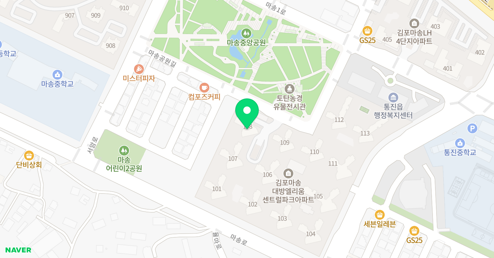 팜파스 수학영어 위치