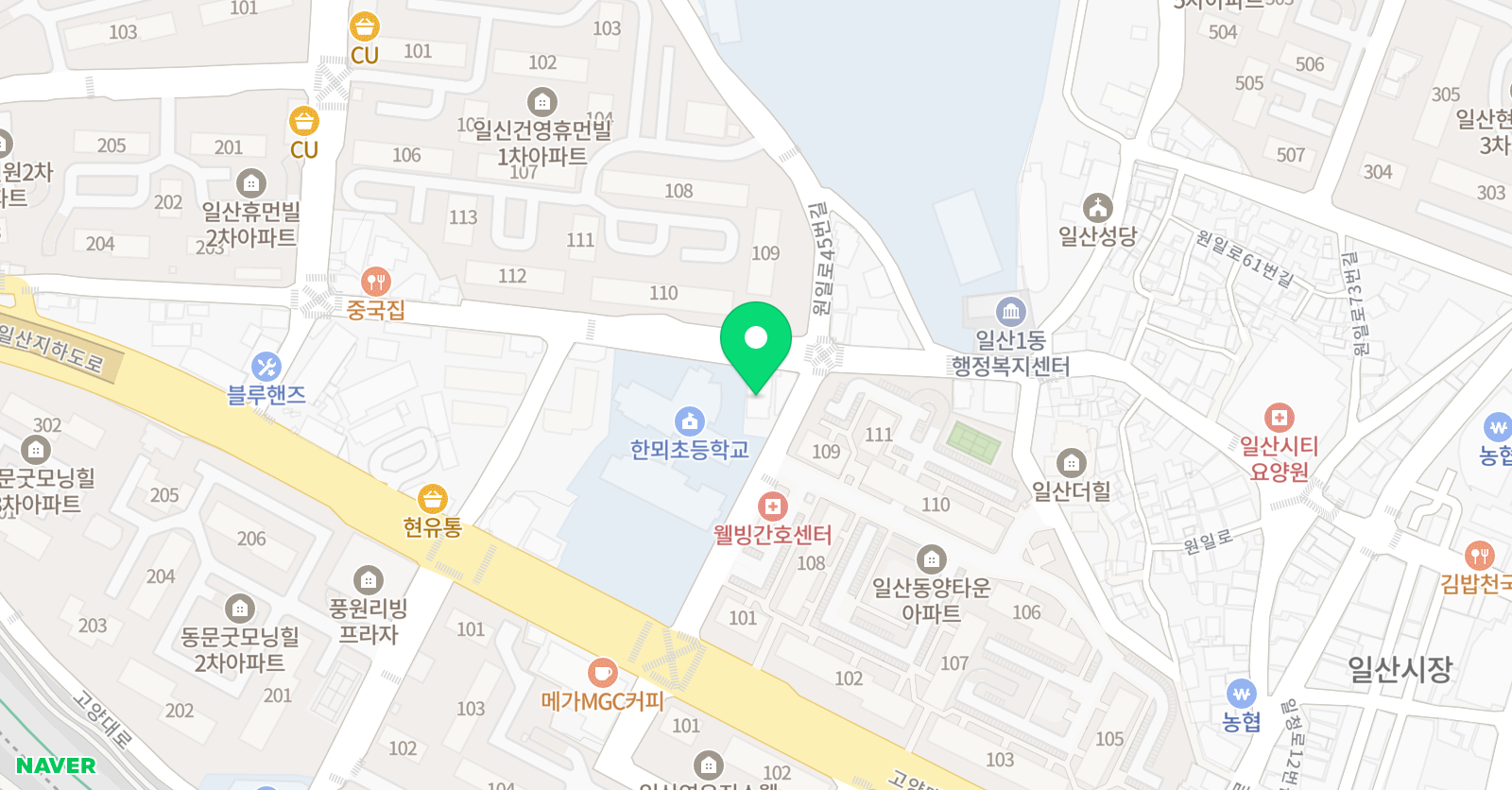 수학여우코치클래스 영수학원 위치
