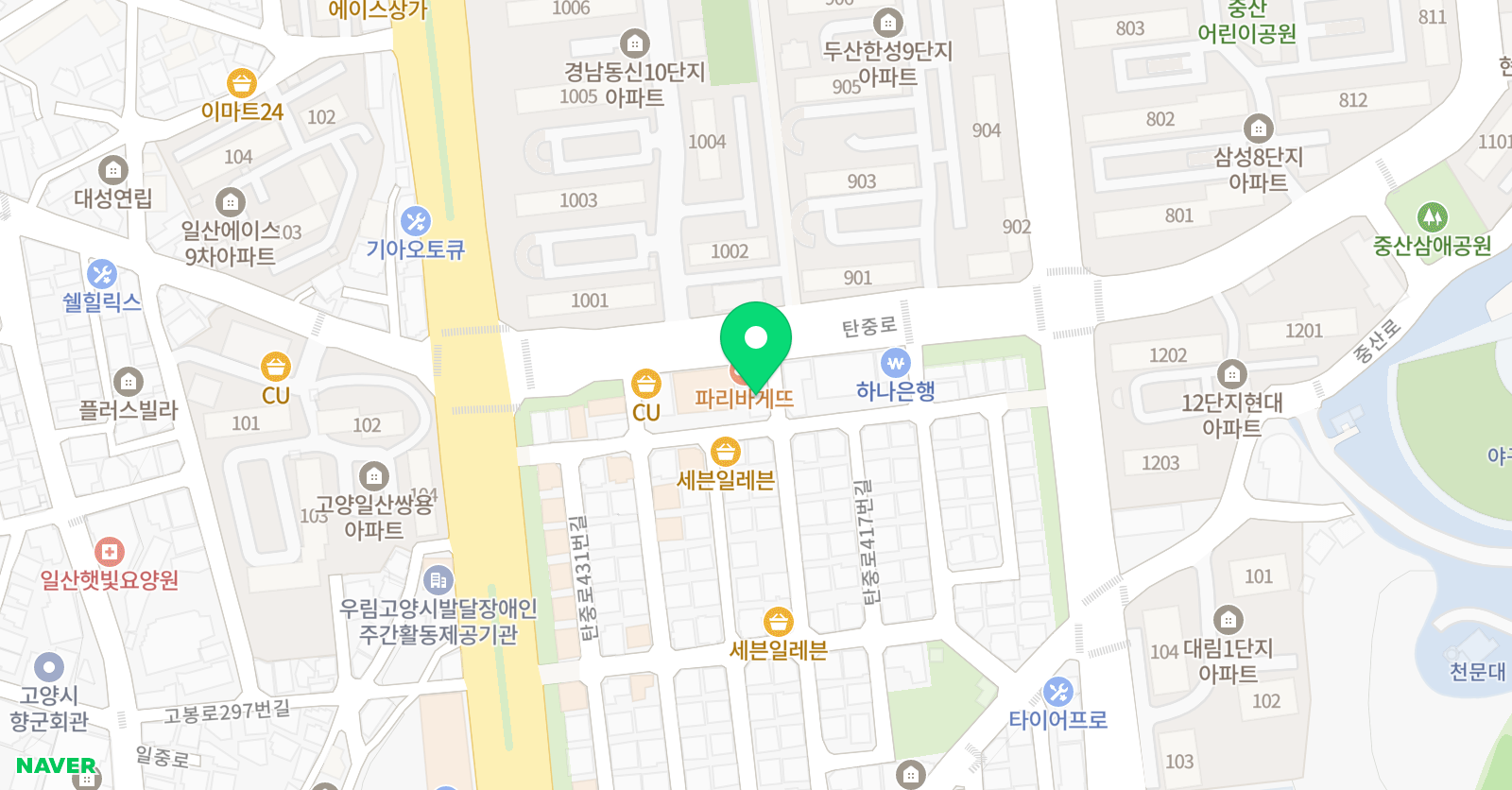 중산 대치 수학학원 위치