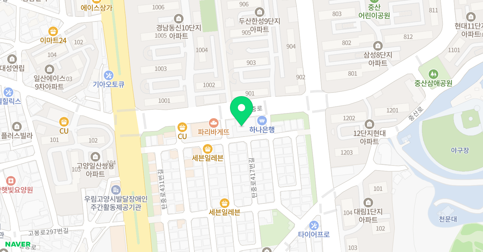 아이엘 음악학원 위치