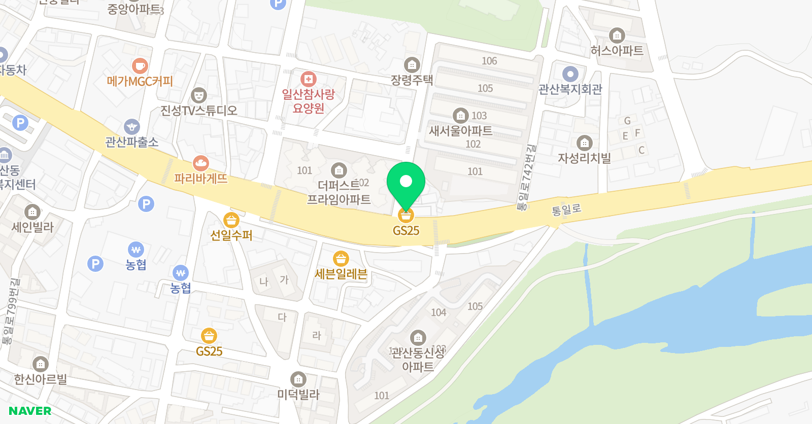 아이네오 실용음악학원 위치